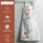 Whitish Shabby Chique Apron