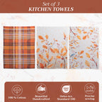 Oak Leaves Kitchen Towels