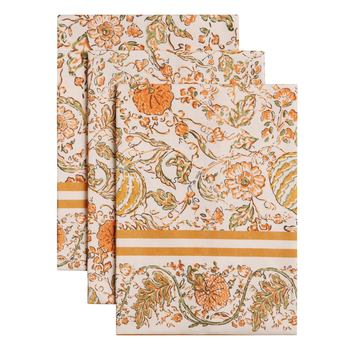 Pumpkin Spice Kitchen Towels