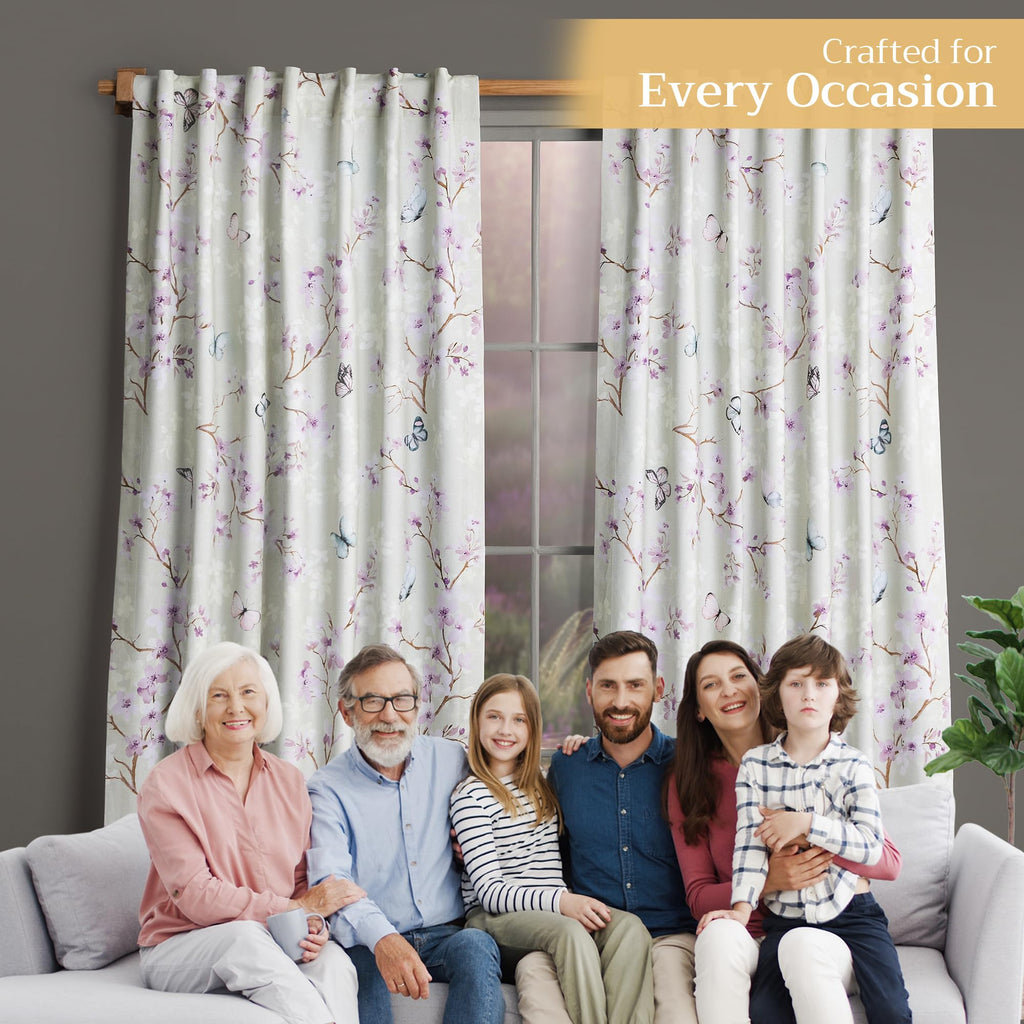 Blossoms In Spring Curtains
