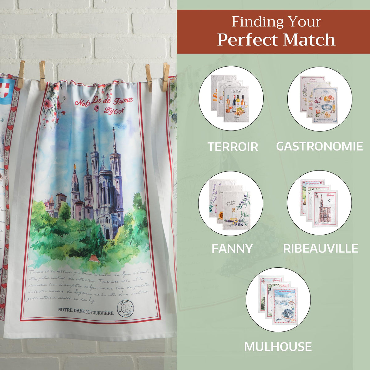 Obernai Kitchen Towels