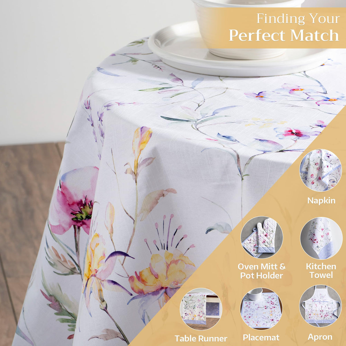 Summer Floral Tablecloths
