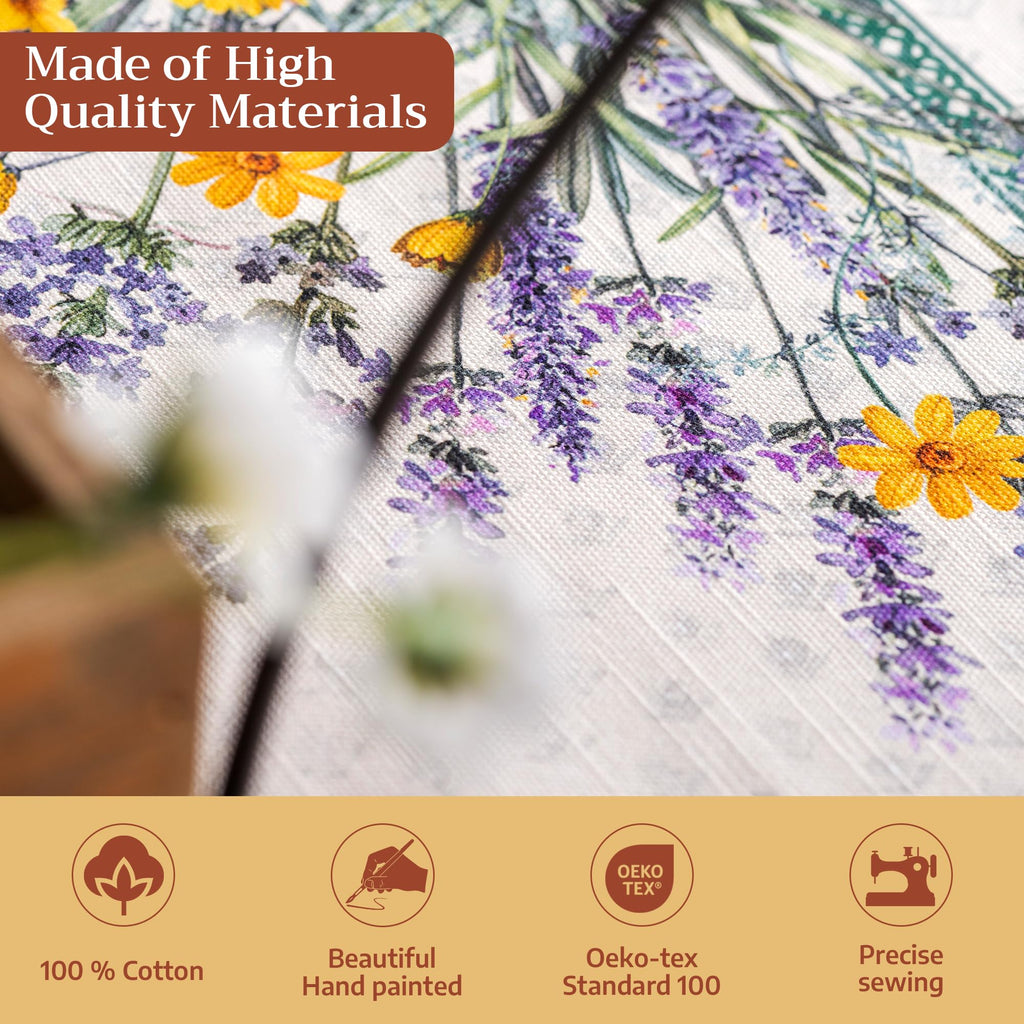 Fanny Lavender Tablecloths