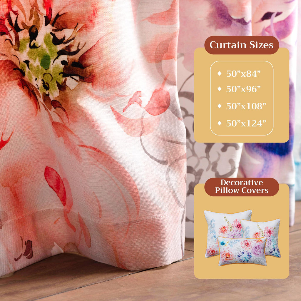 Floral Curtains