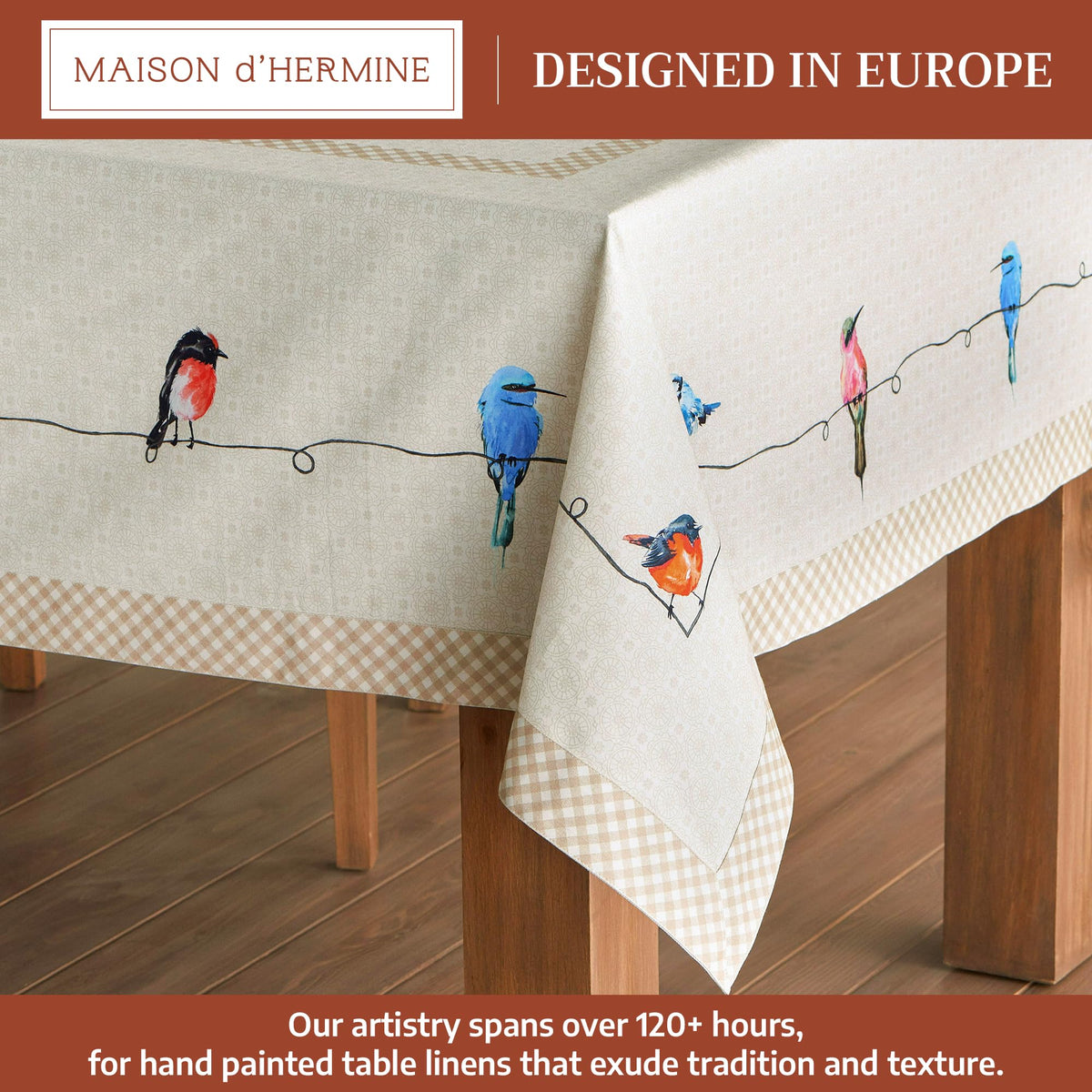 Birdies on Wire Tablecloths