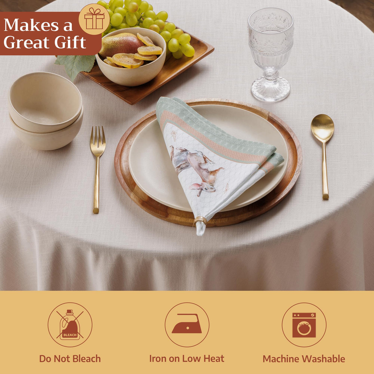 Rabbits At Dawn Napkins