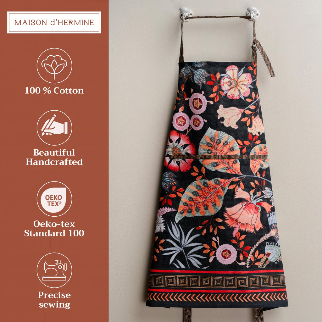 Jacobean Florals Apron