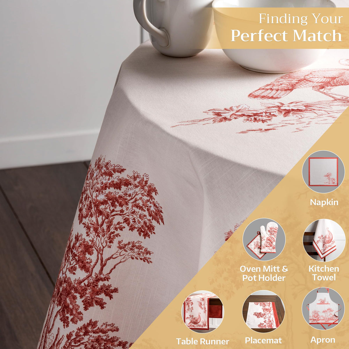 Holy Jouy Tablecloths