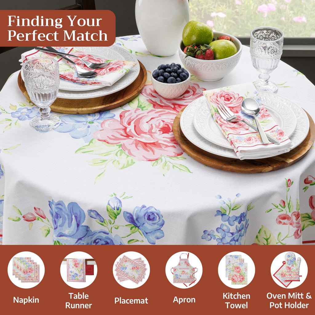 Vintage Floral Tablecloths