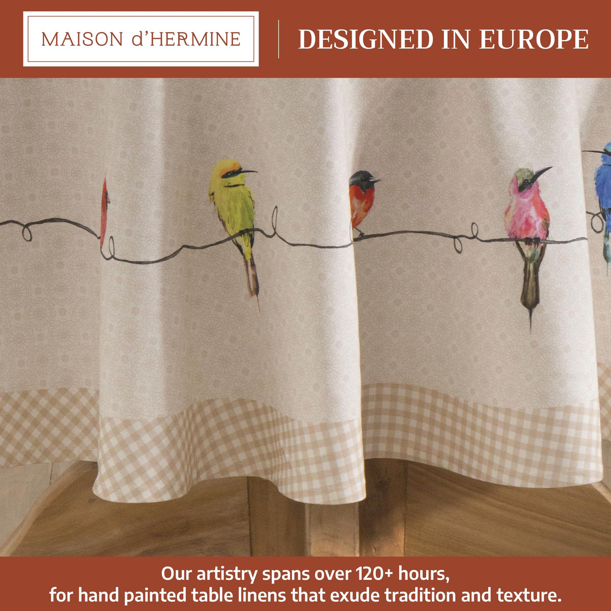 Birdies on Wire Tablecloths