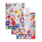 Happy Florals Kitchen Towels