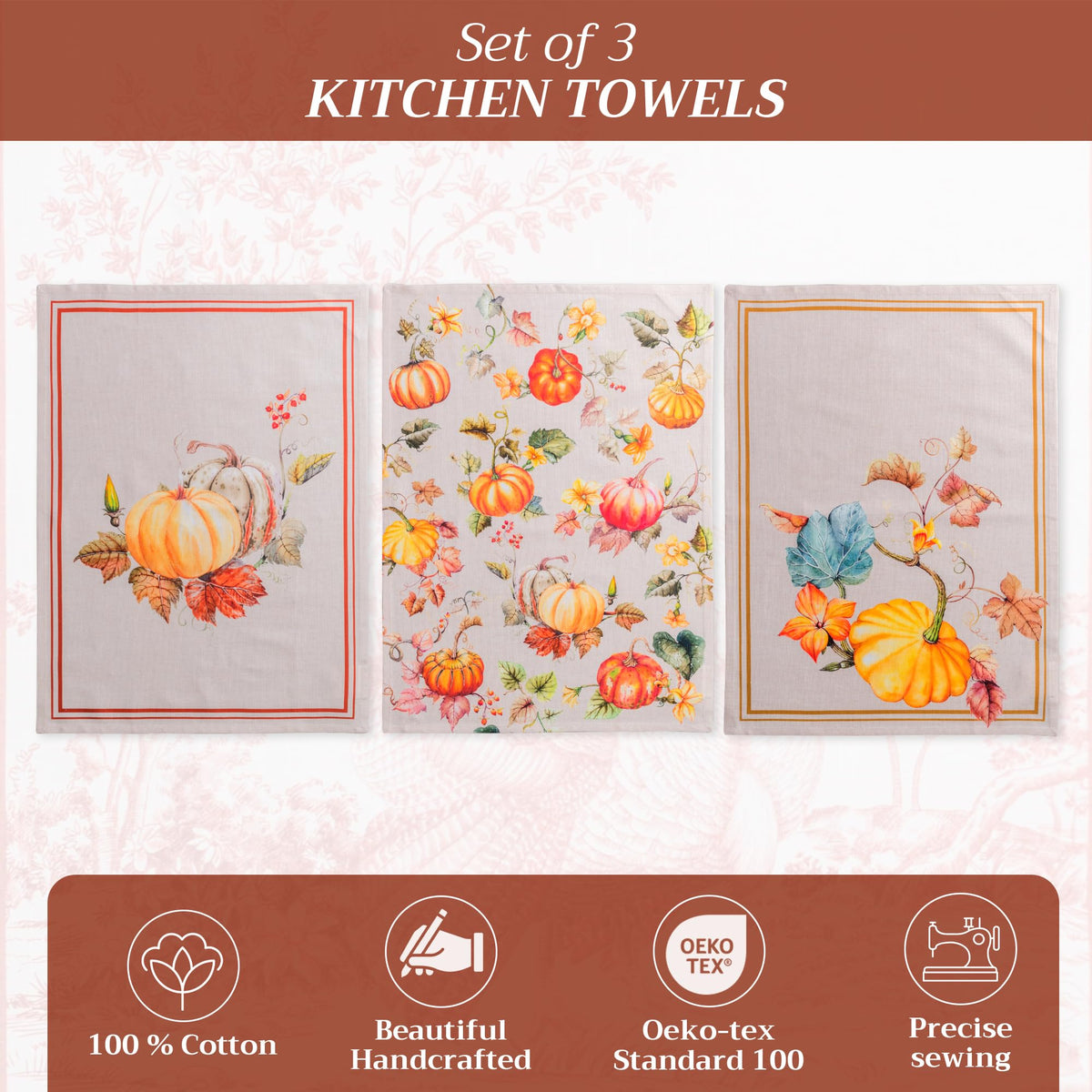 Potiron Kitchen Towels