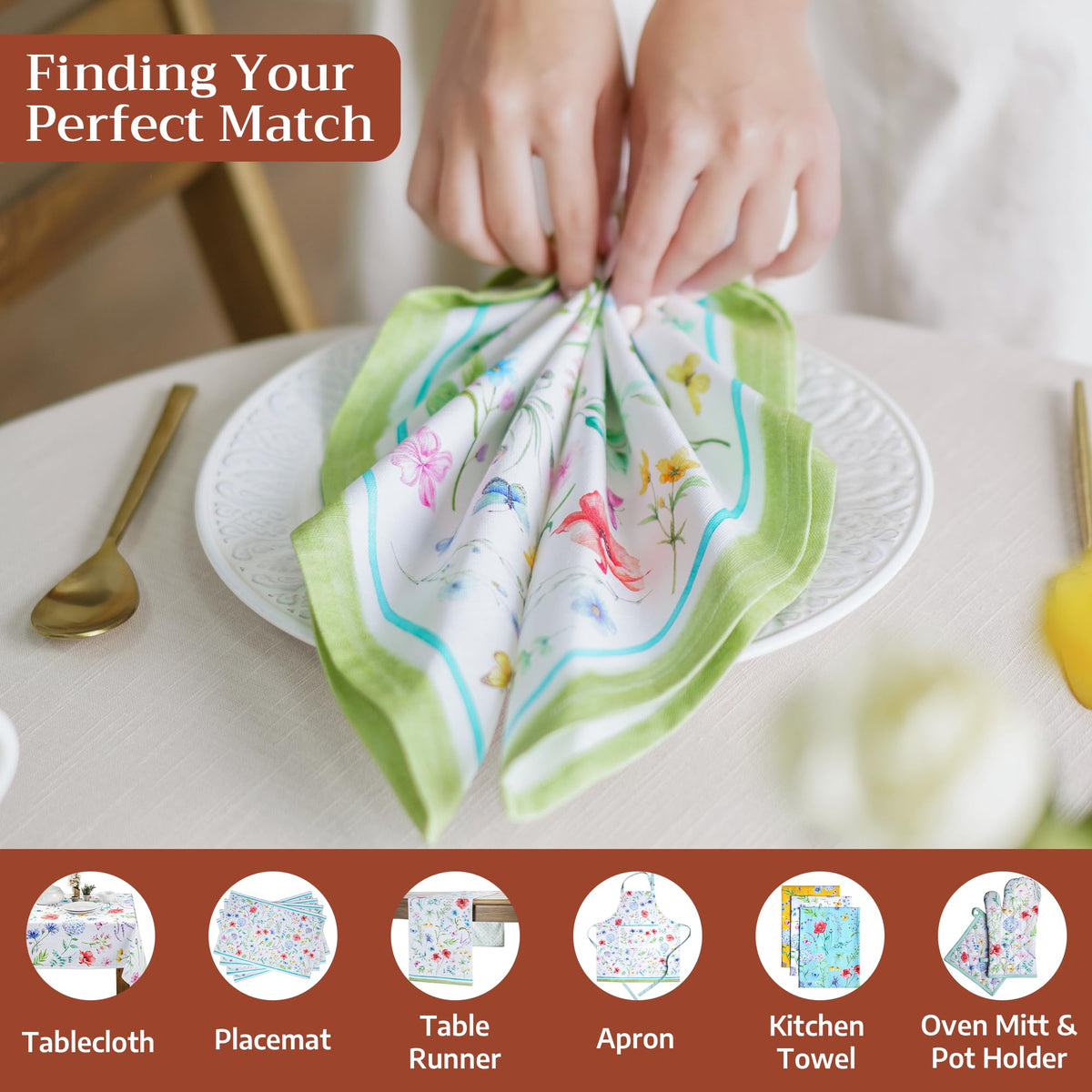 Just Floral Napkins