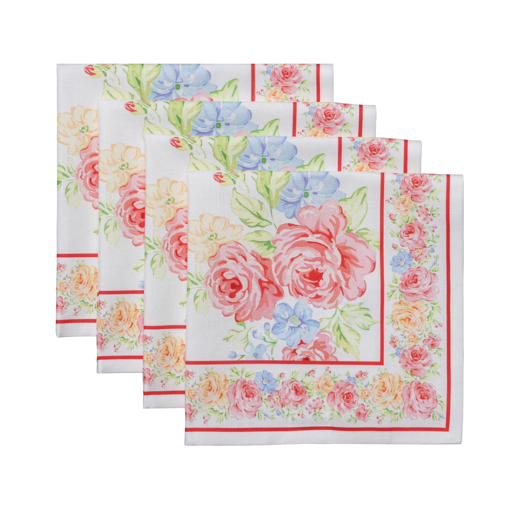 Vintage Floral Napkins