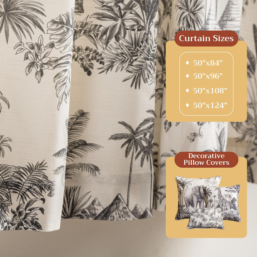 Savana Jouy Curtains