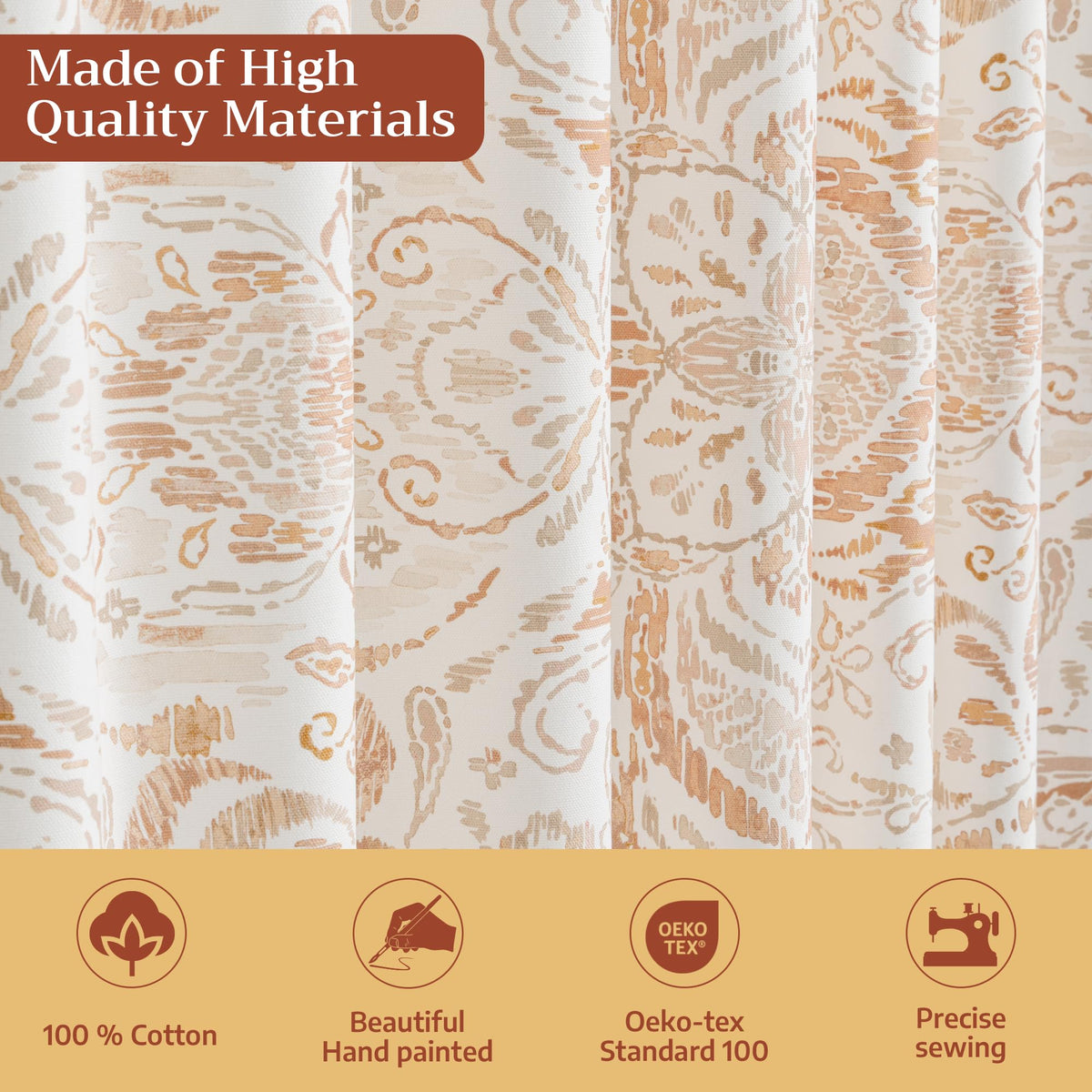 Damask Curtains