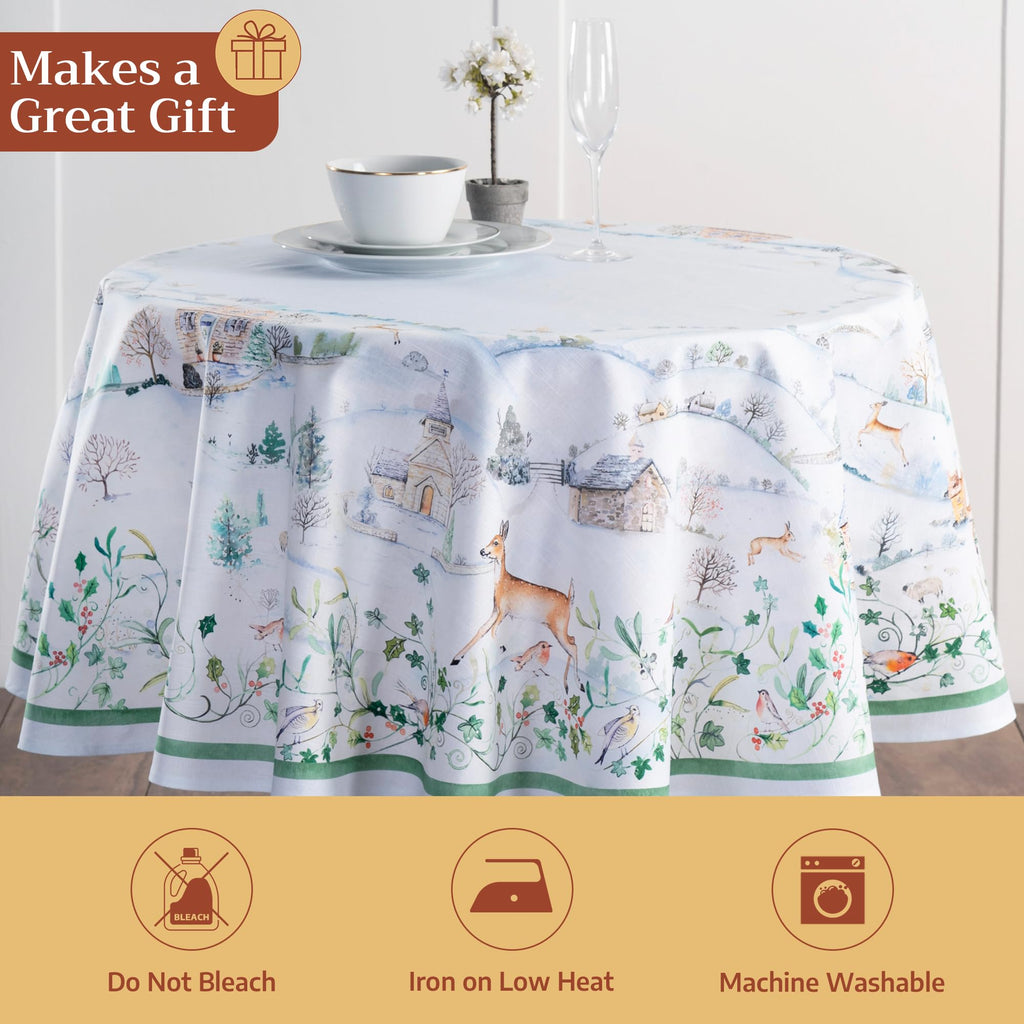 Snowy World Tablecloths