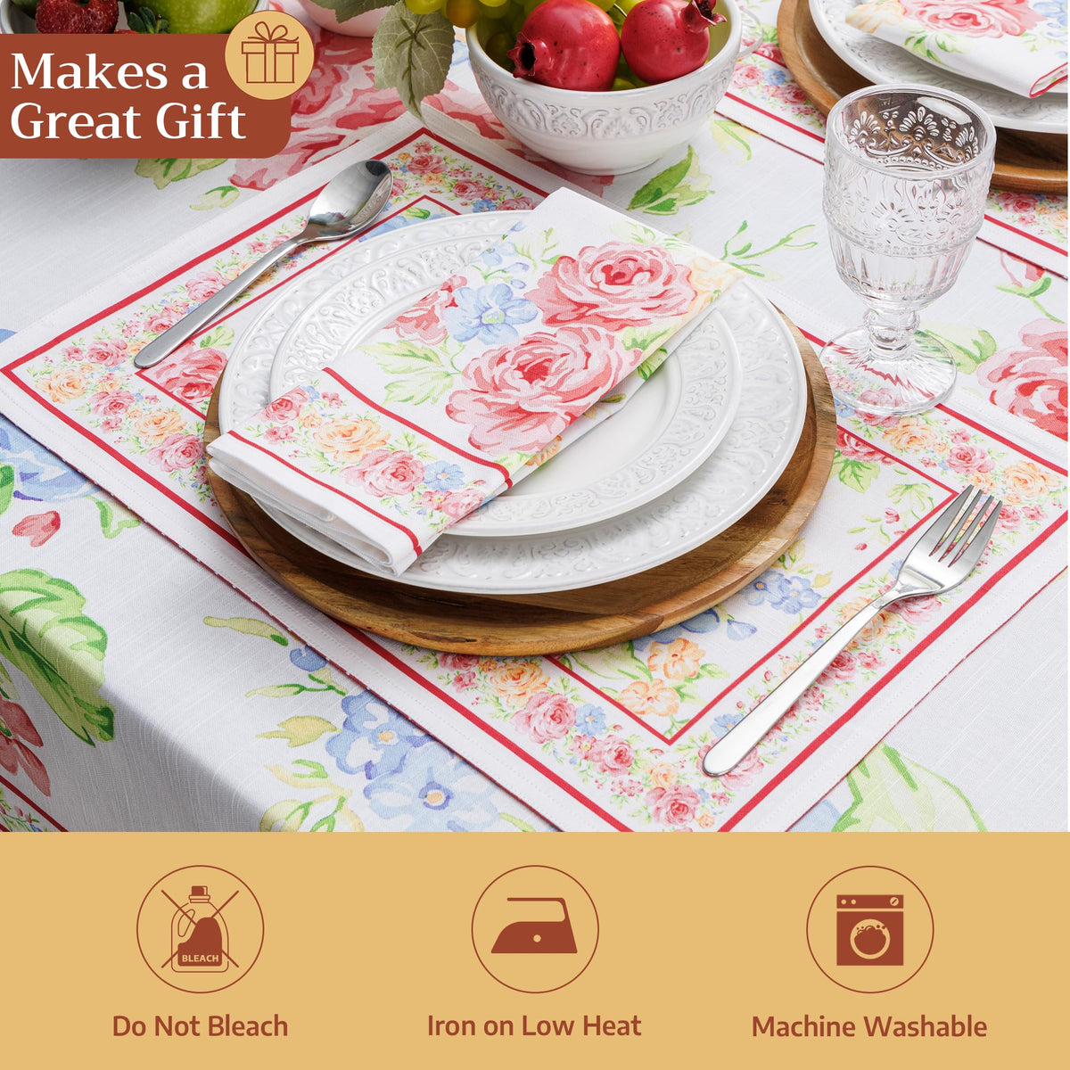 Vintage Floral Placemats
