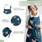 Meadow Rooster Apron