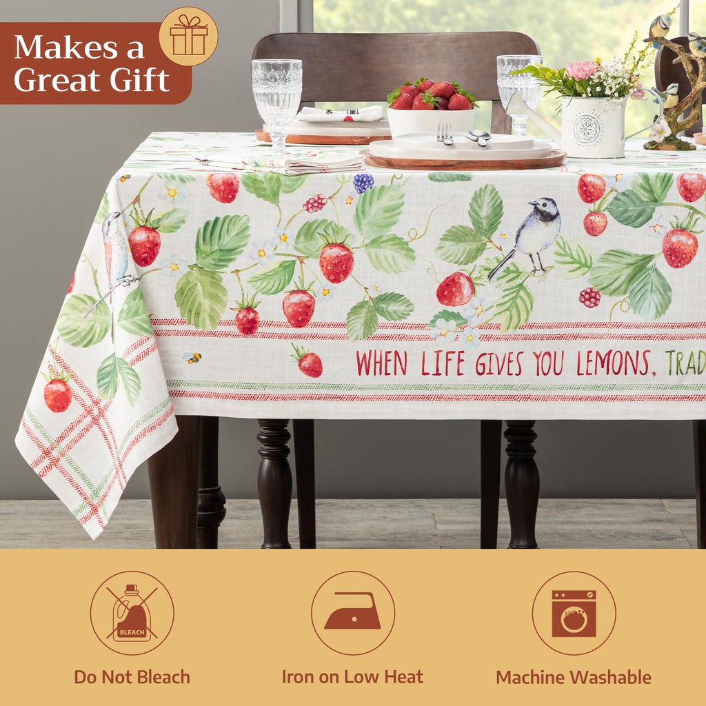 Strawberry days Tablecloths