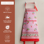 Pink Cherries Apron