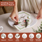 Christmas Dew Napkins