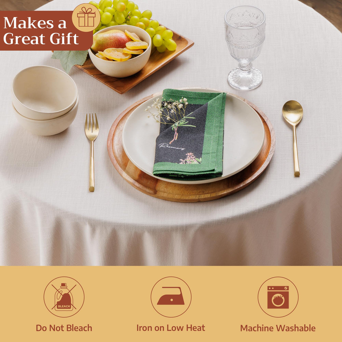 Fresh Herbs Napkins