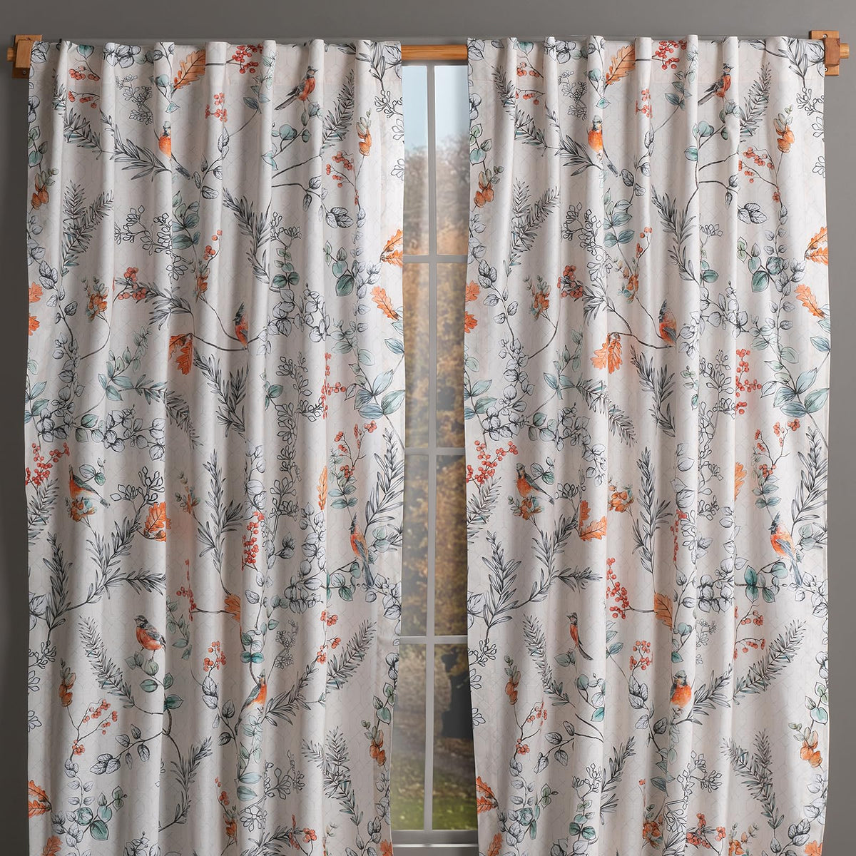 Whitish Shabby Chique Curtains