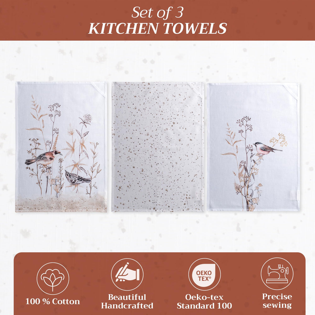 Meadow Florals Kitchen Towels