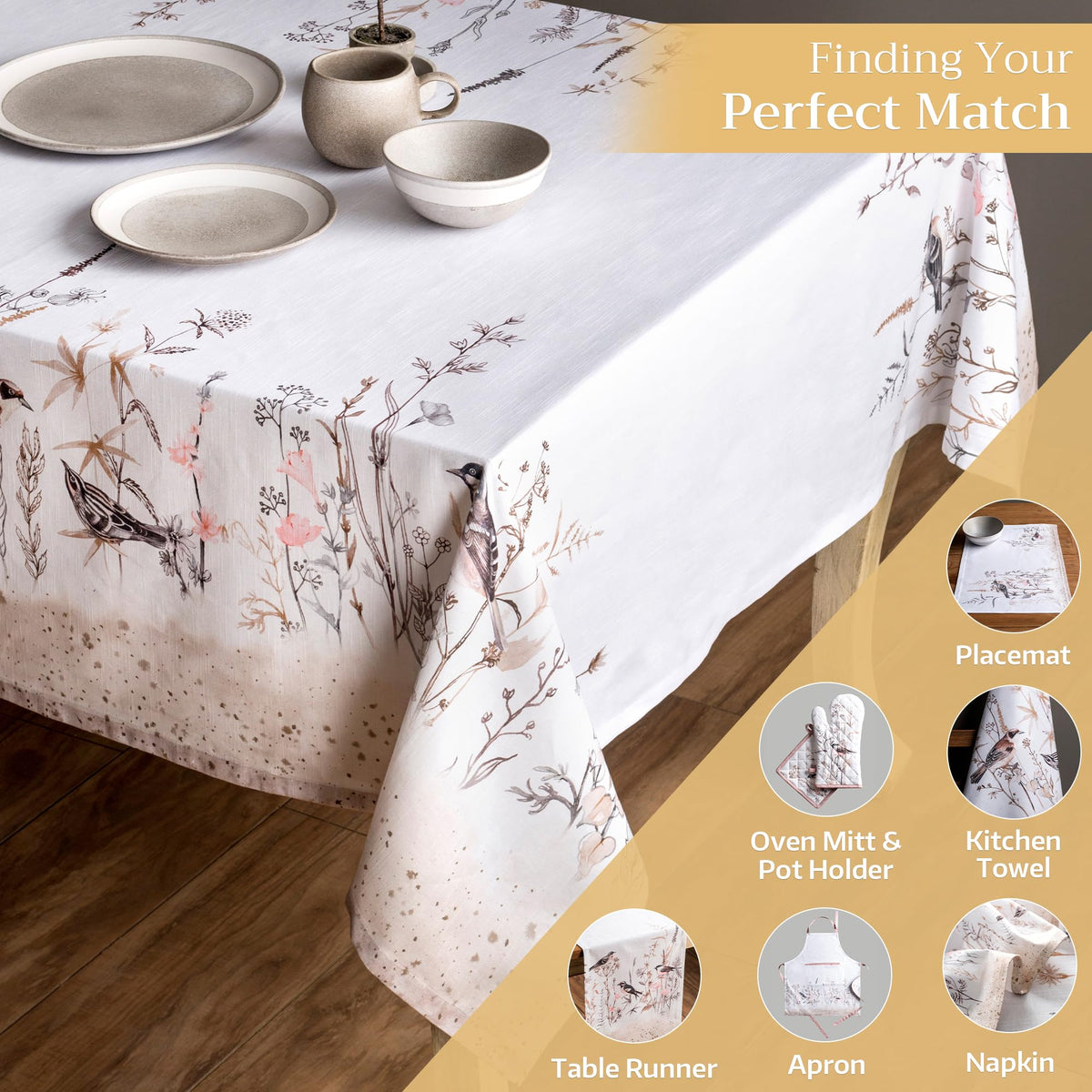 Meadow Florals Tablecloths
