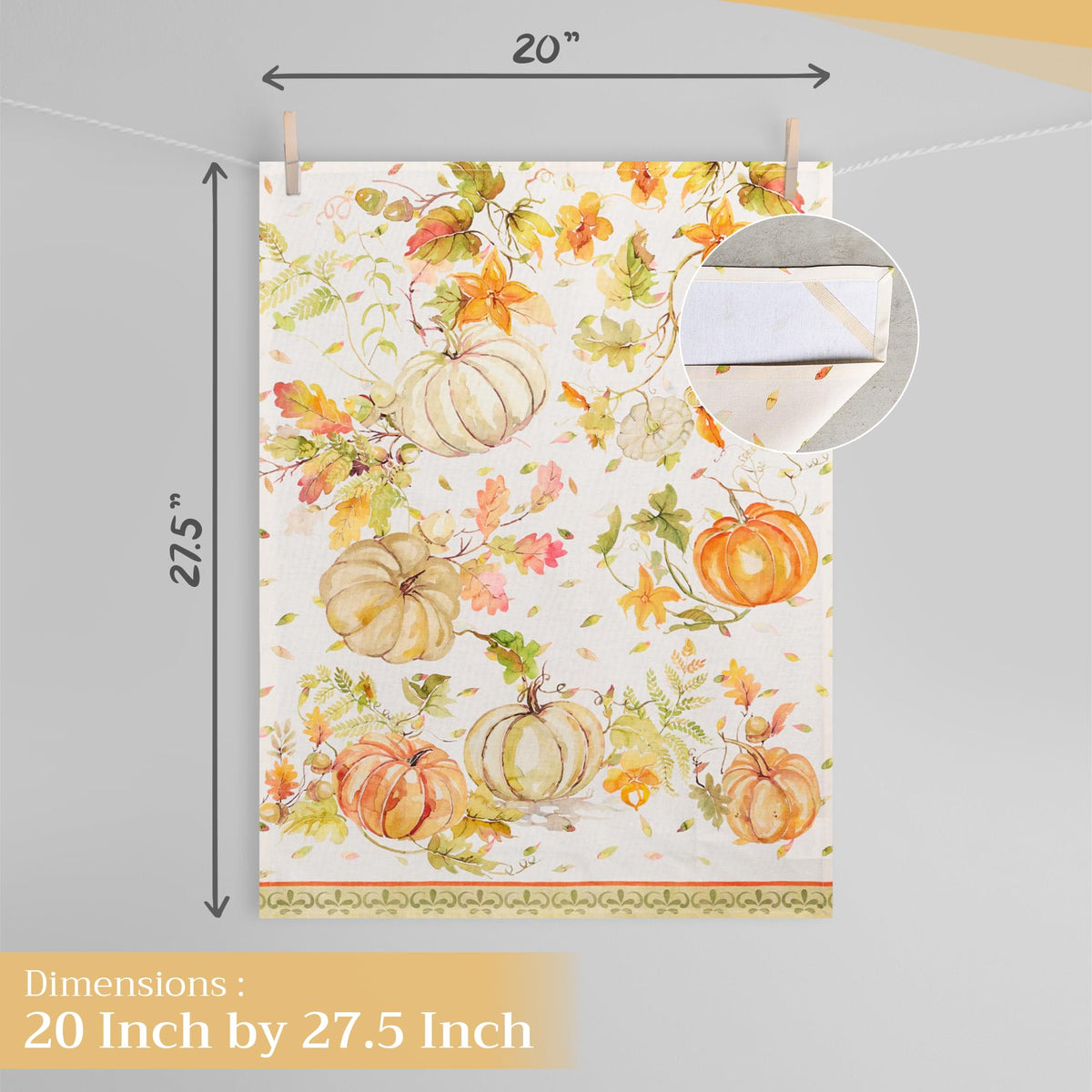 Pumpkin Passion Kitchen Towels