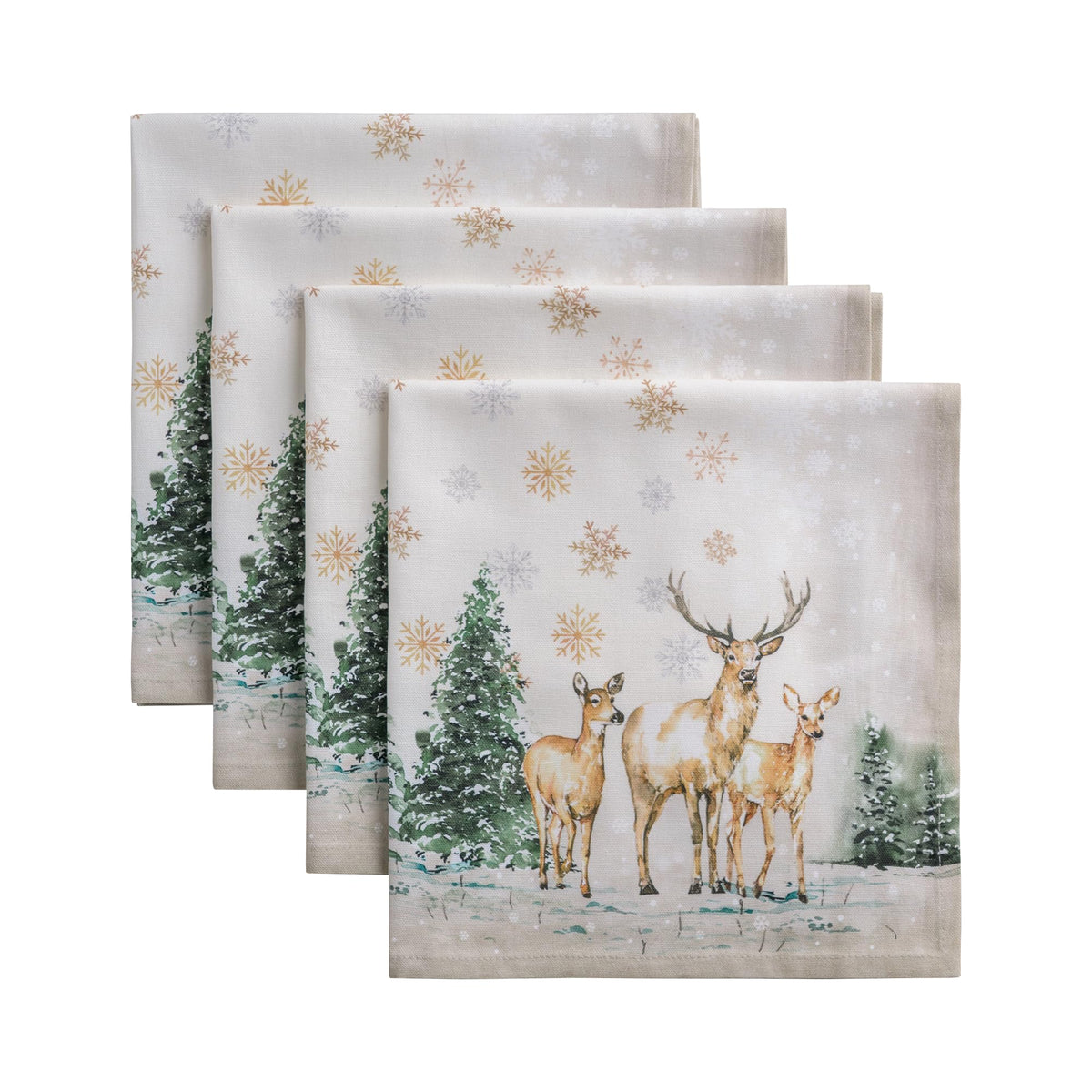 Deer In The Woods Napkins