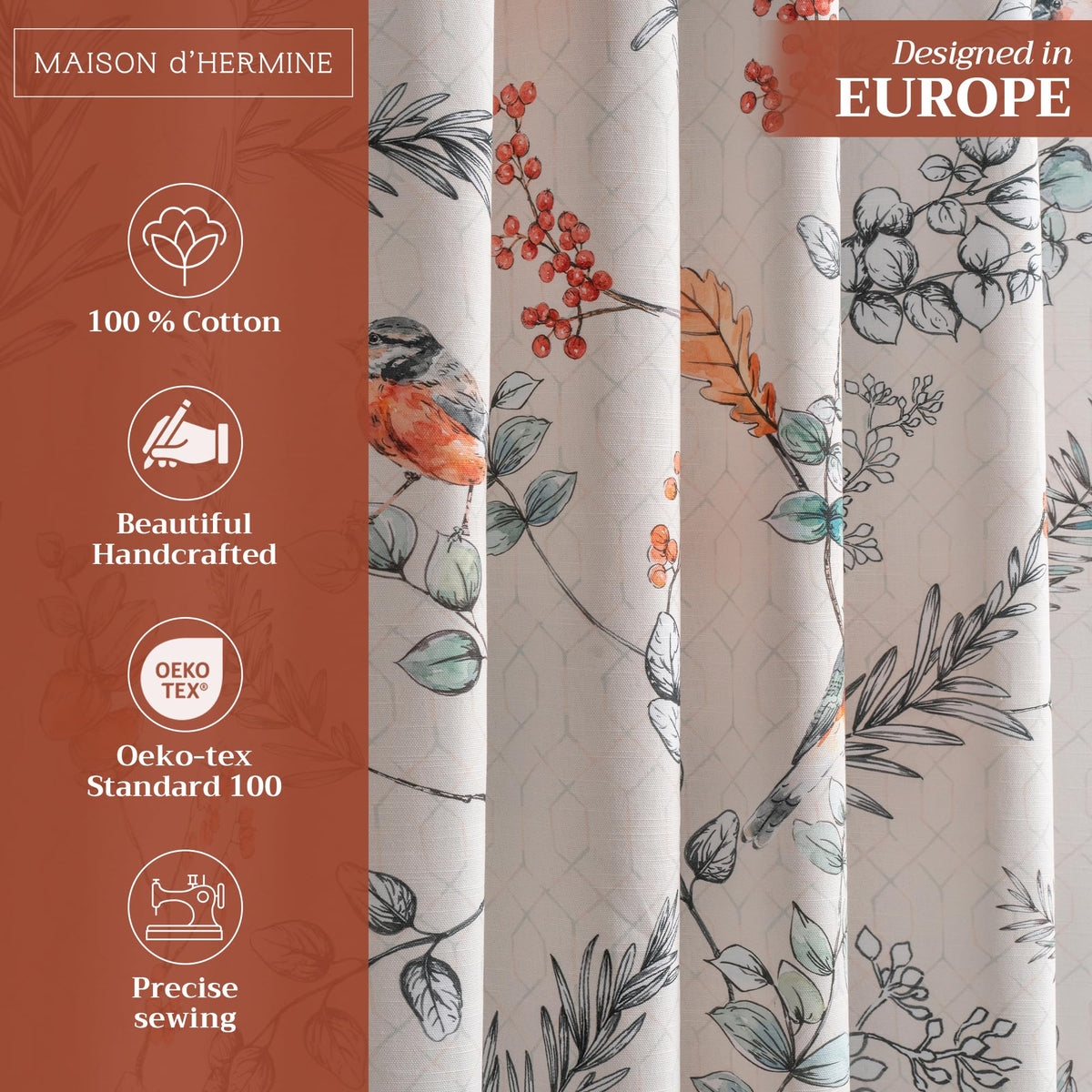 Whitish Shabby Chique Curtains