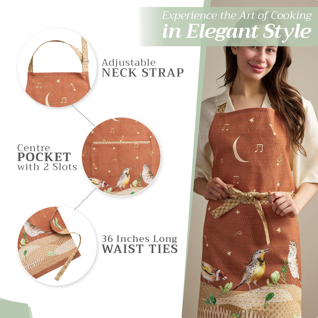 Singing Birds Apron