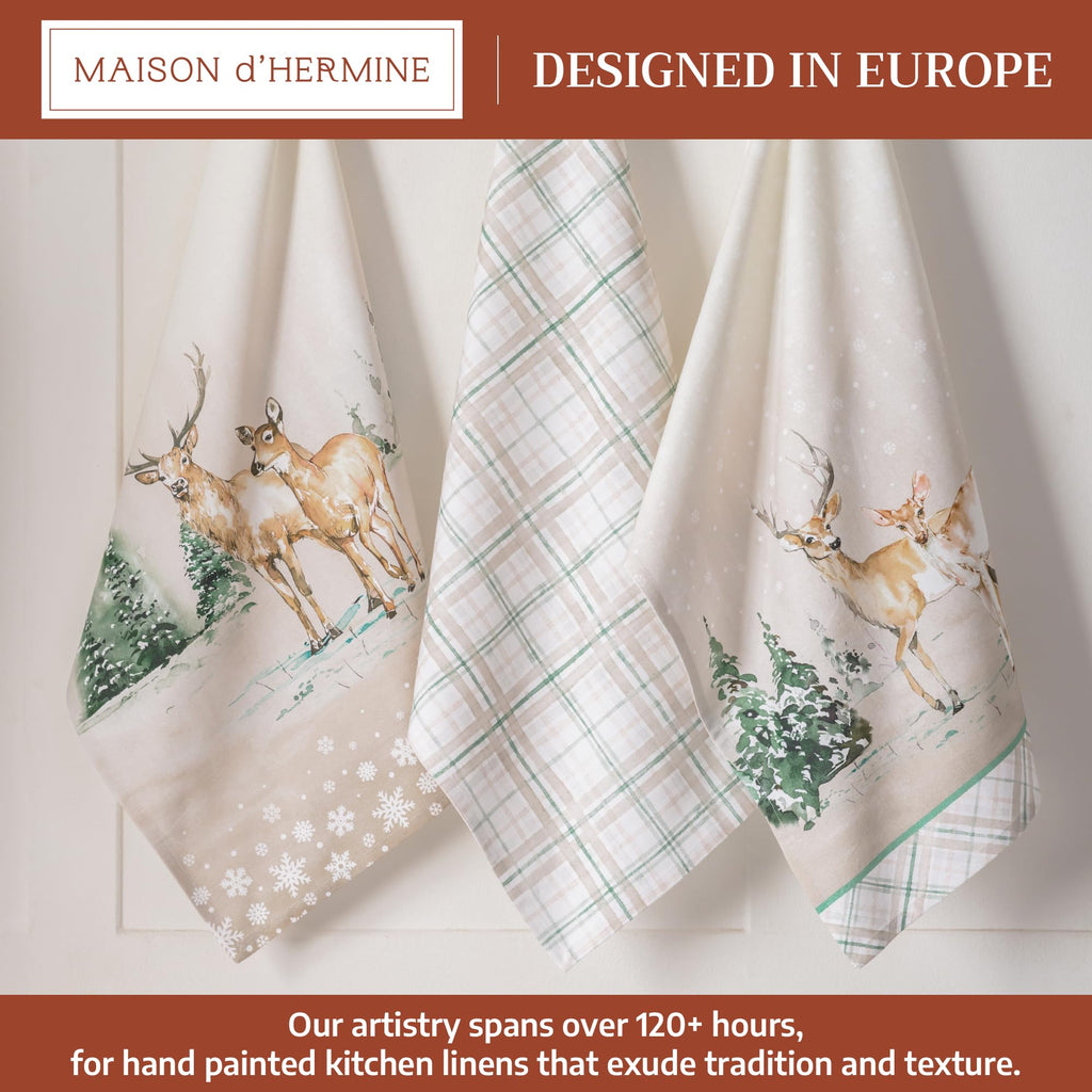 Deer In The Woods Kitchen Towels