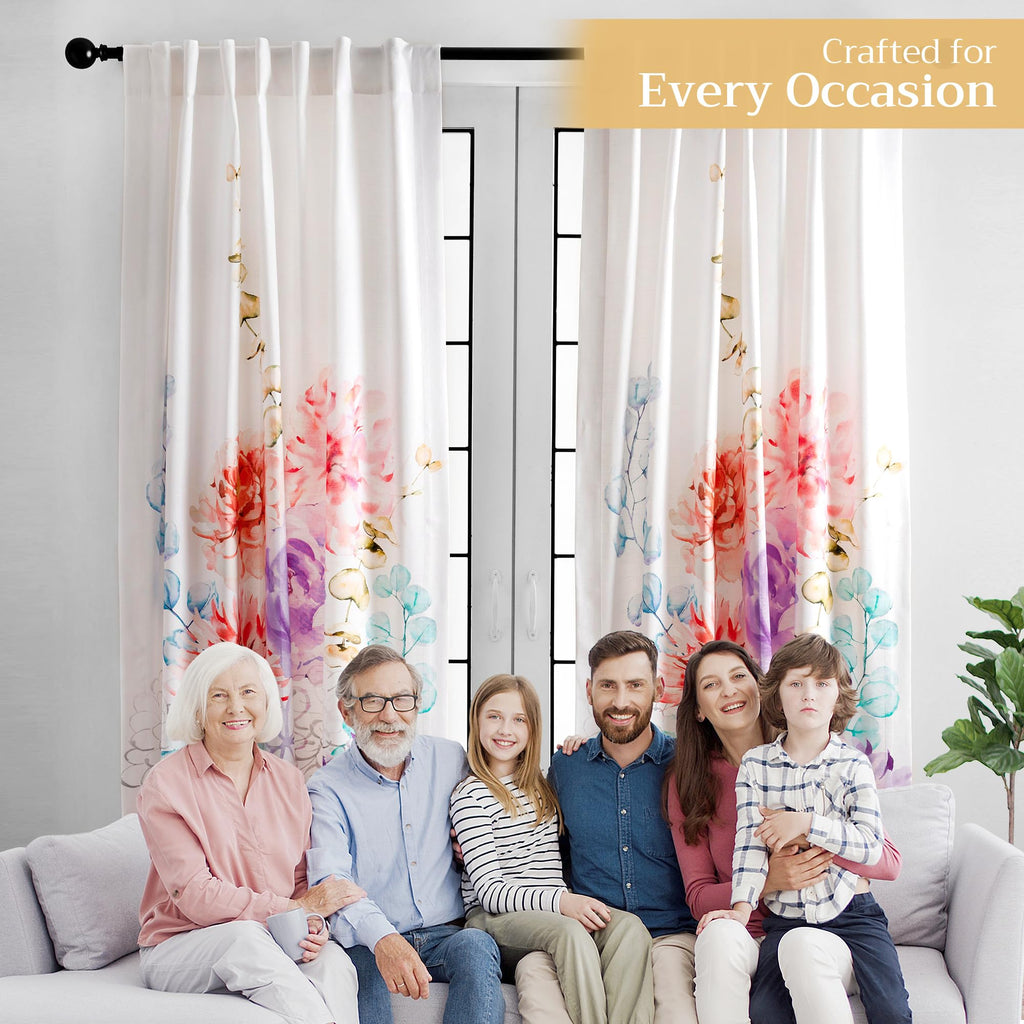 Floral Curtains