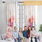 Floral Curtains