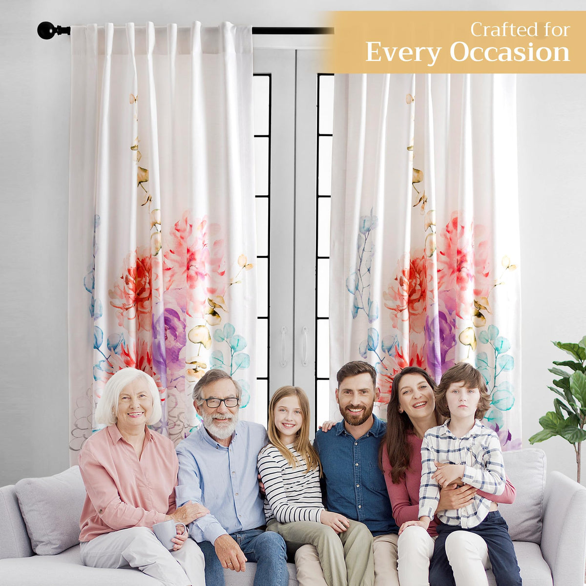 Floral Curtains