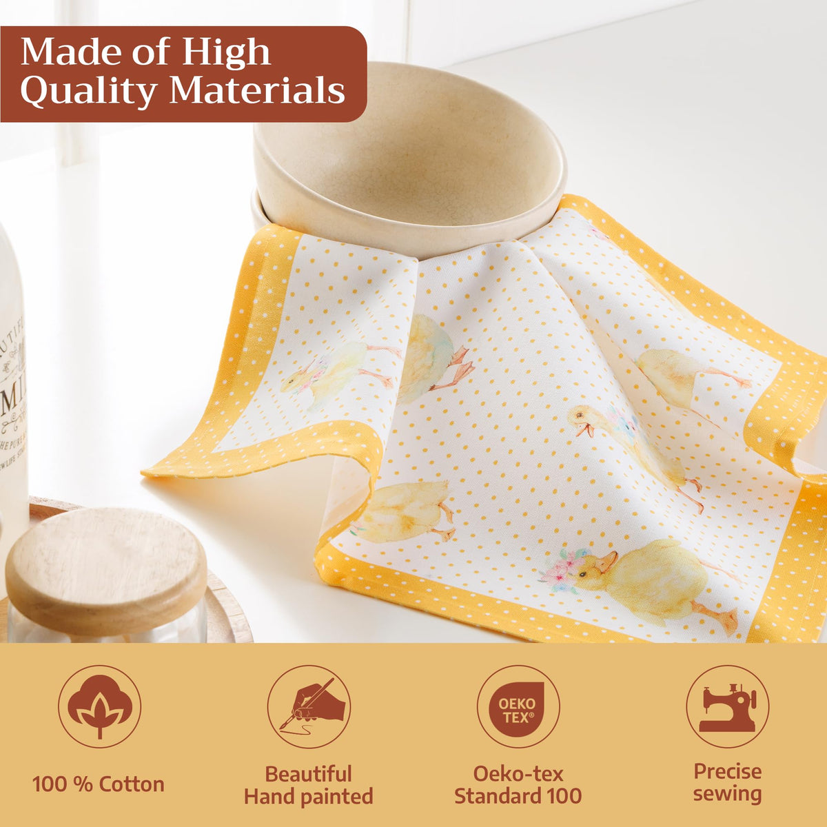 Ducklings In Spring Napkins