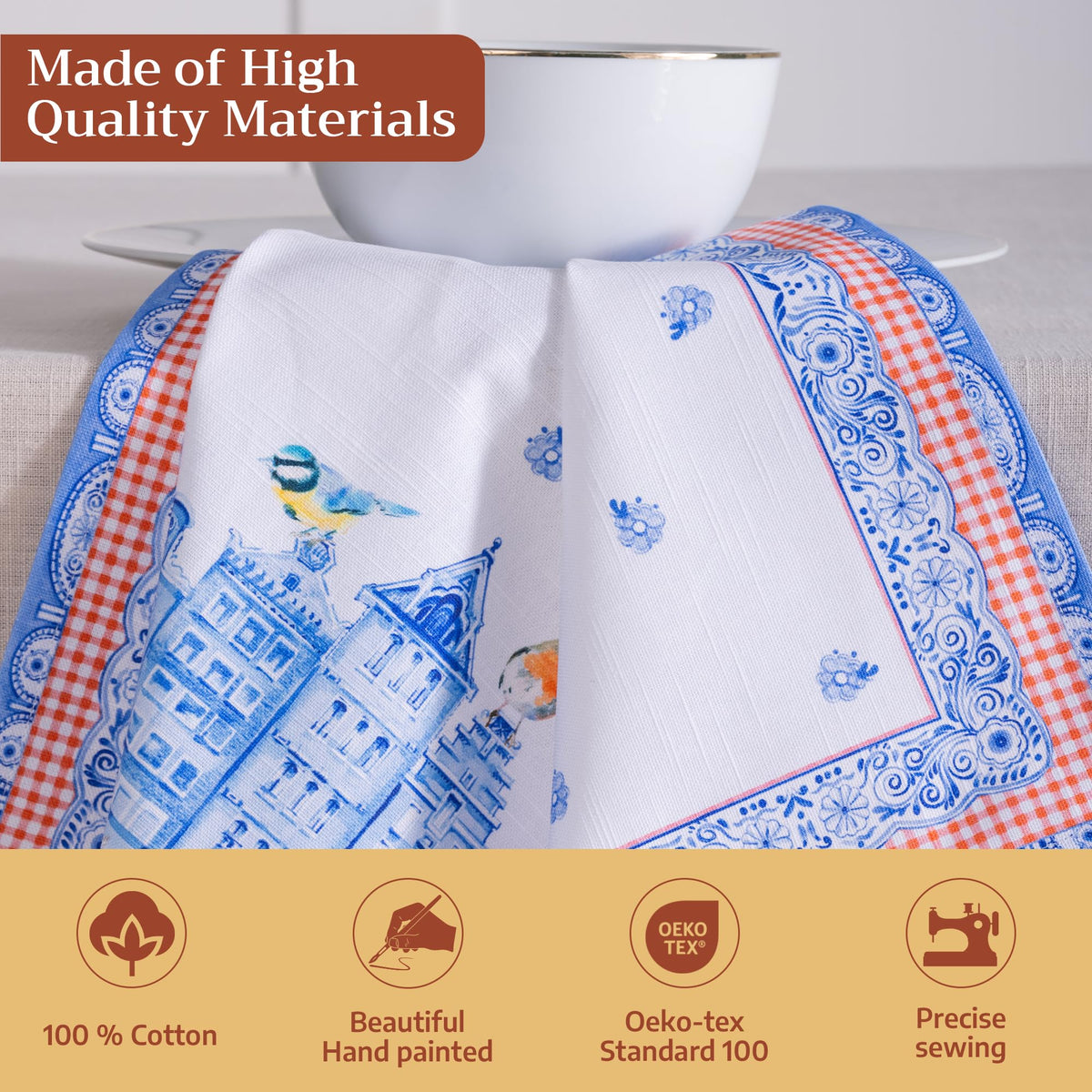 Amsterdam Canals Napkins