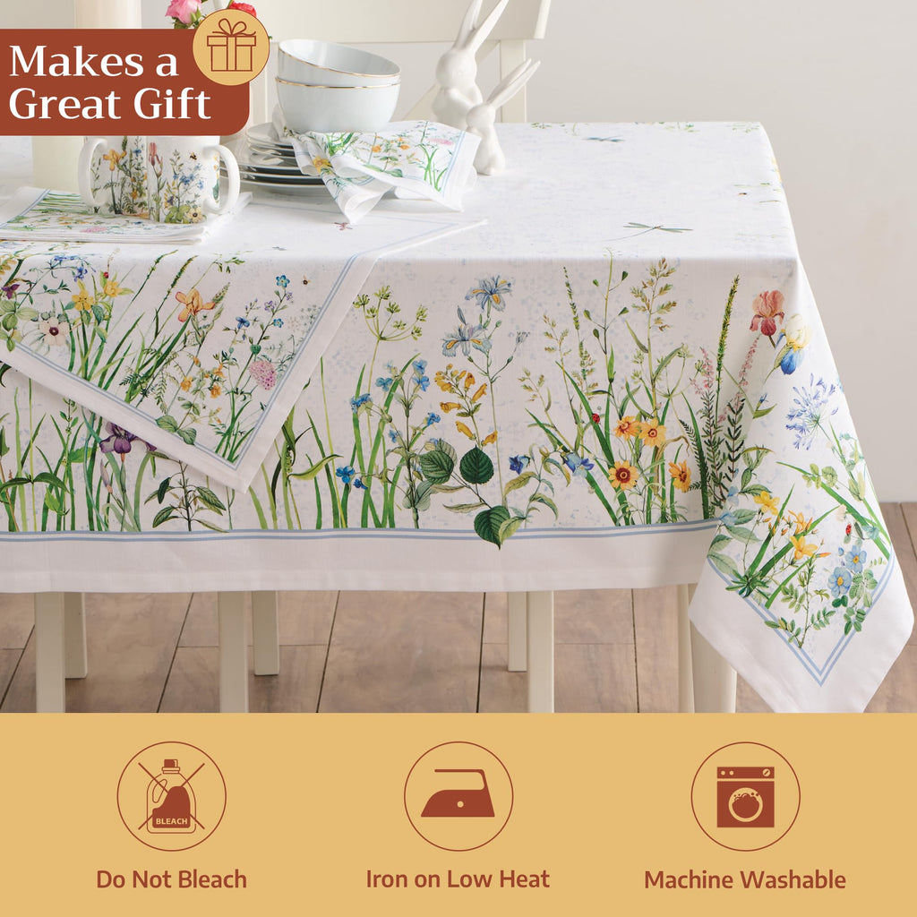Fleurs De Mai Tablecloths