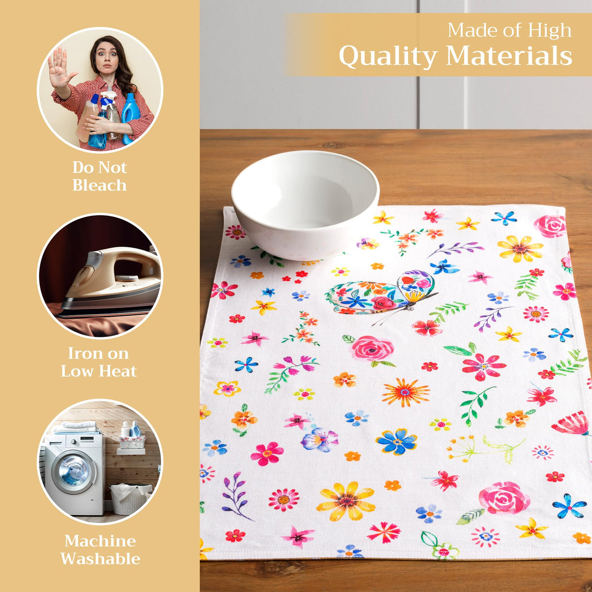 Happy Florals Placemats