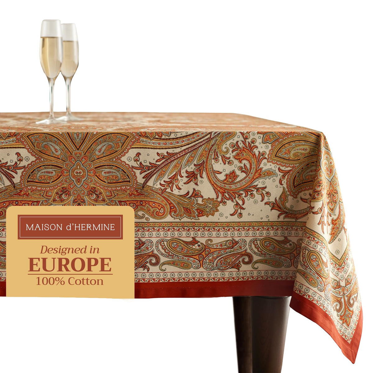 Kashmir Paisley Tablecloths