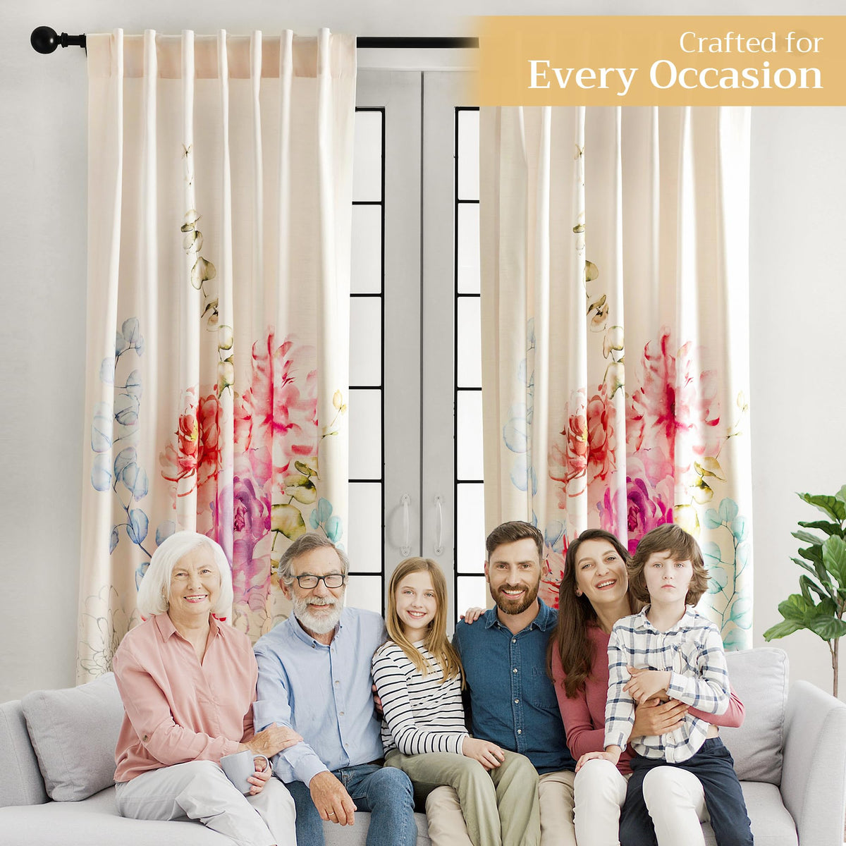 Floral Curtains