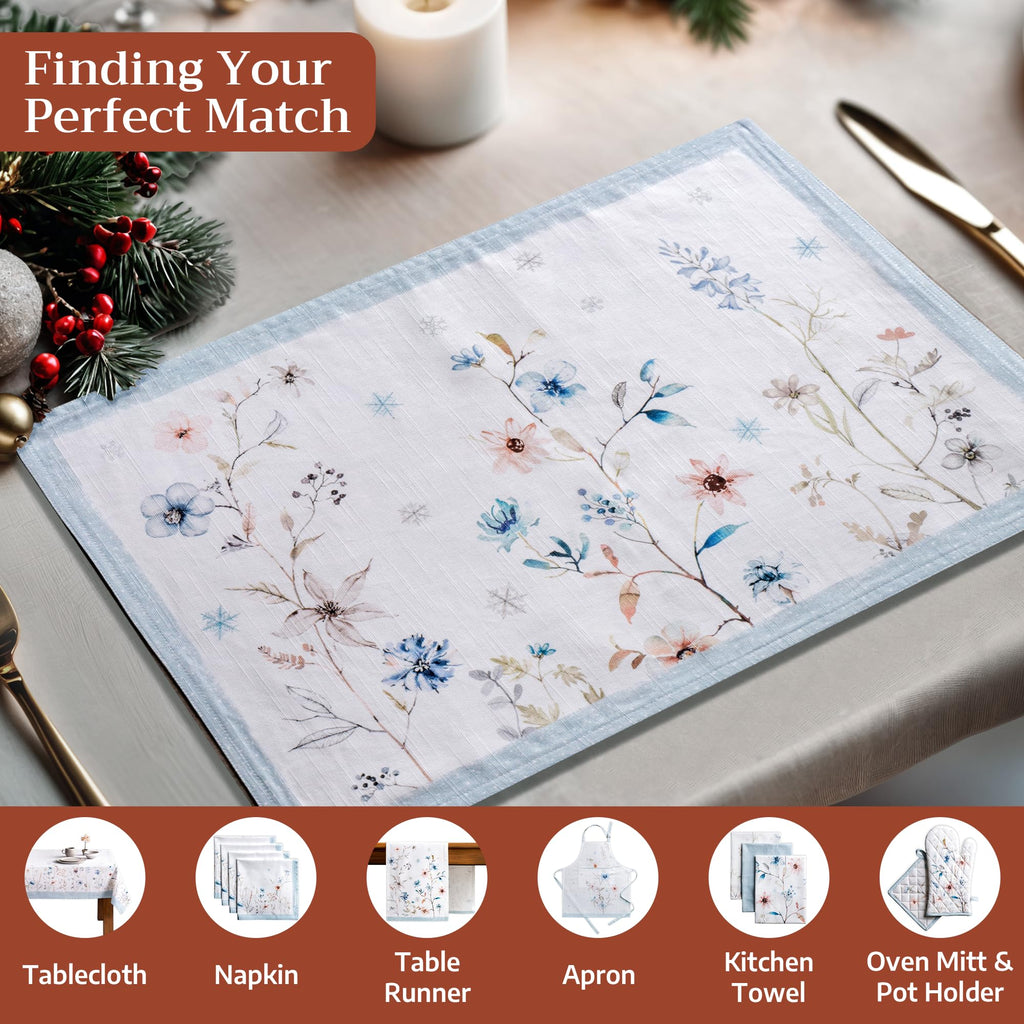 Ice Florals Placemats