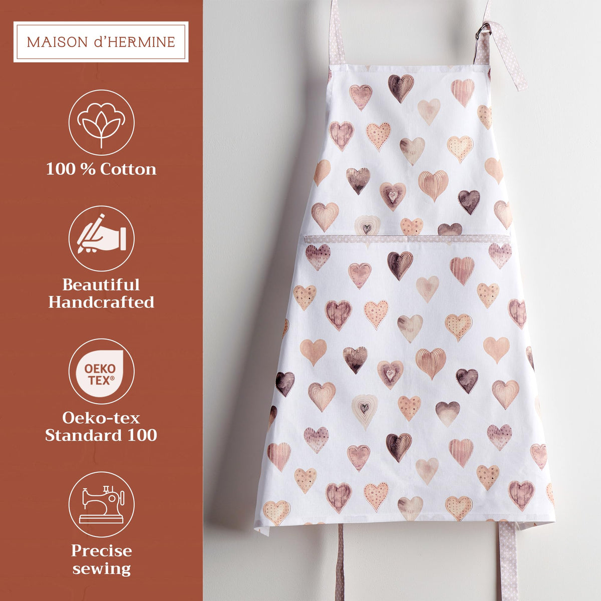 Lovely Hearts Apron