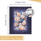 Pumpkin Blues Kitchen Towels