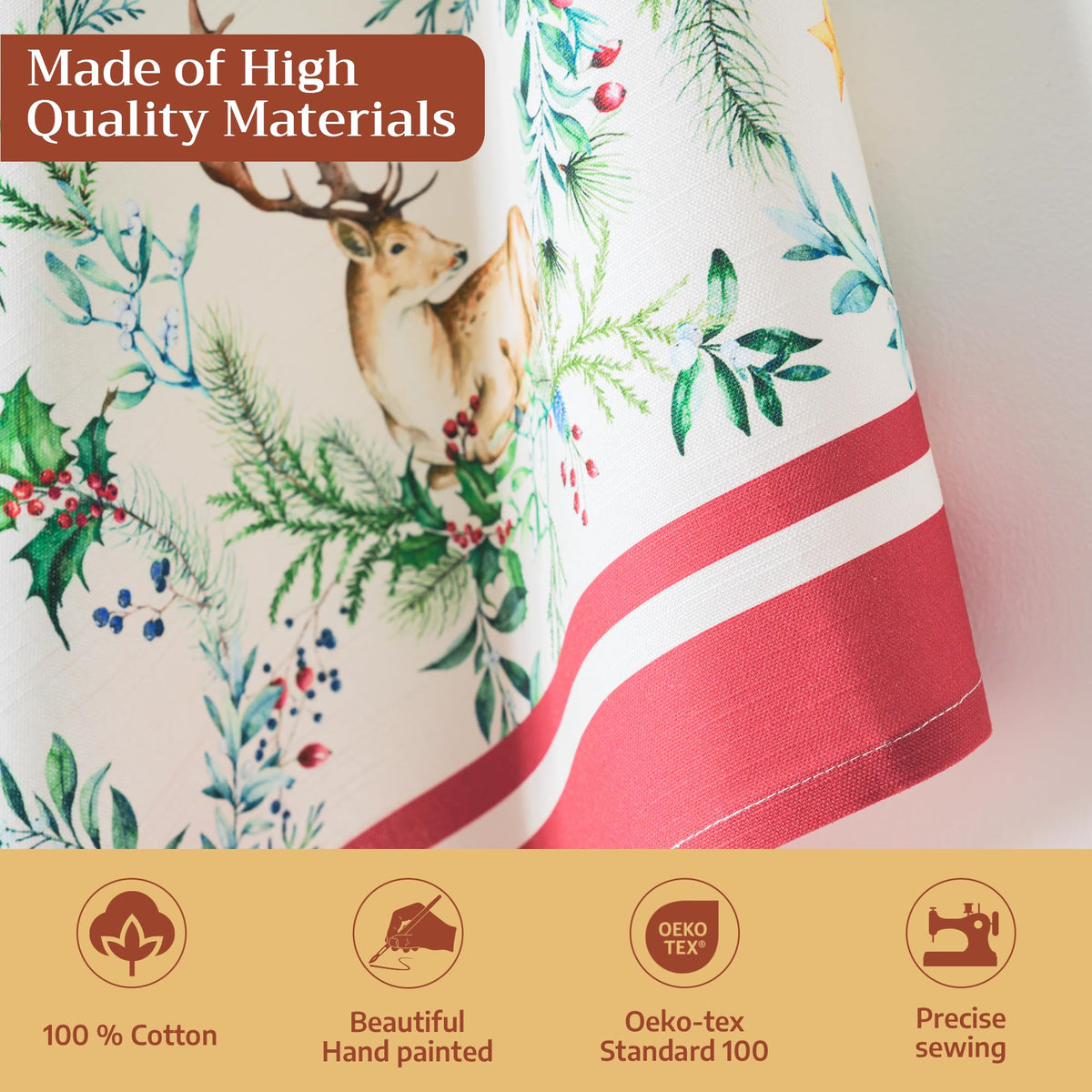 Holly Time Kitchen Towels