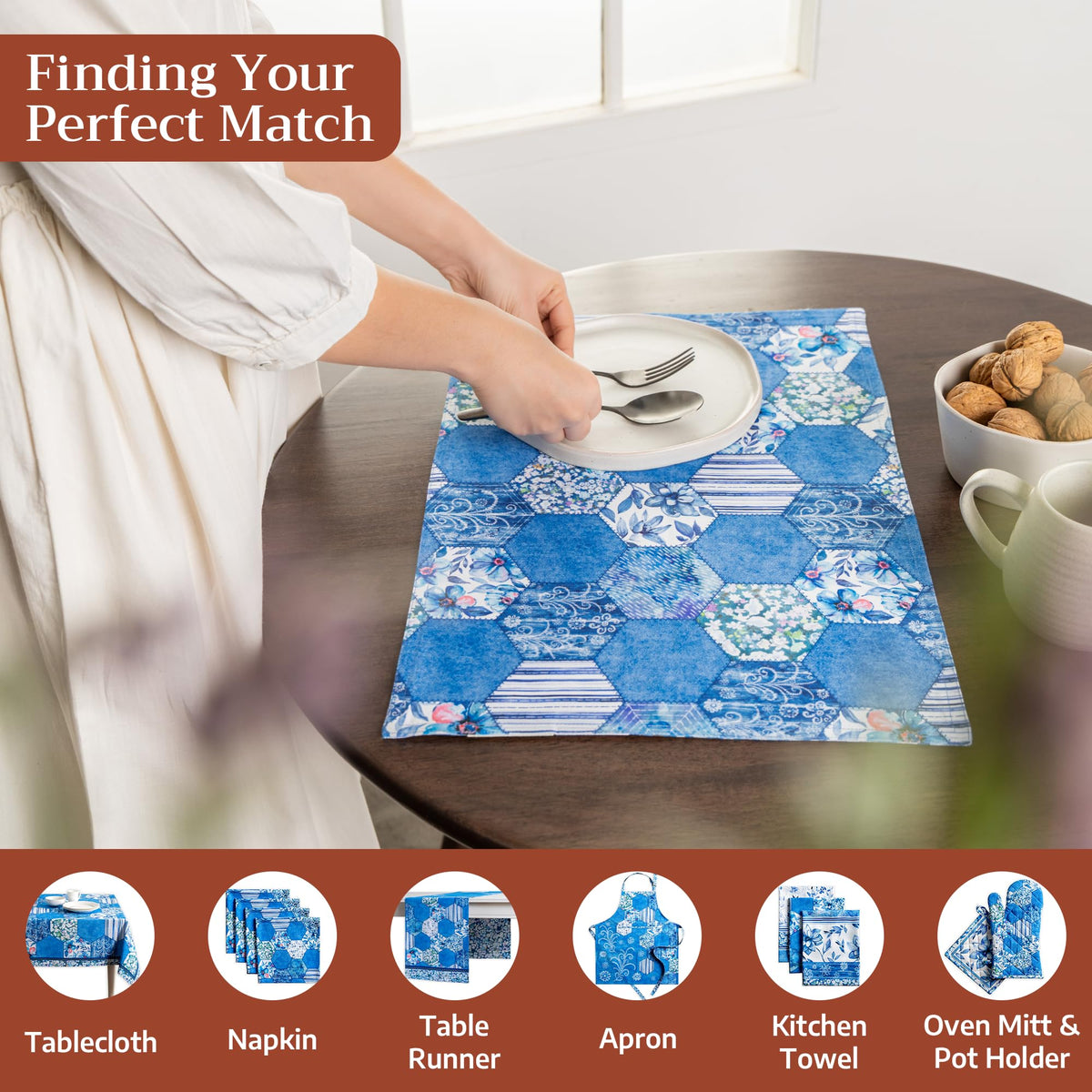 Summer Blues Placemats