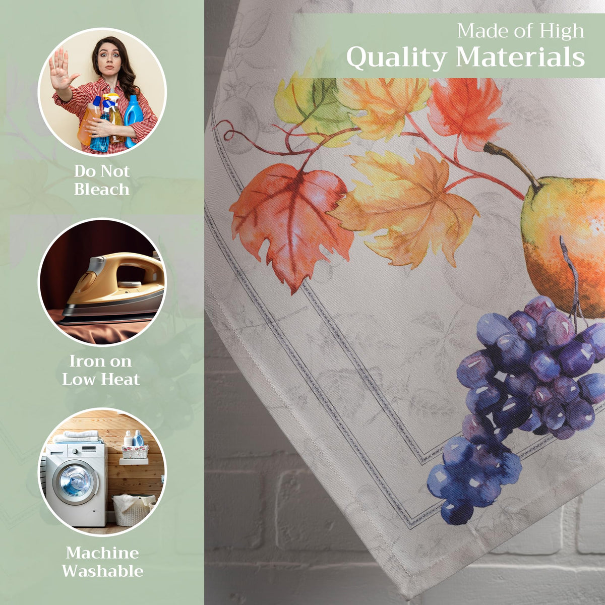 Fruit D'Hiver Kitchen Towels